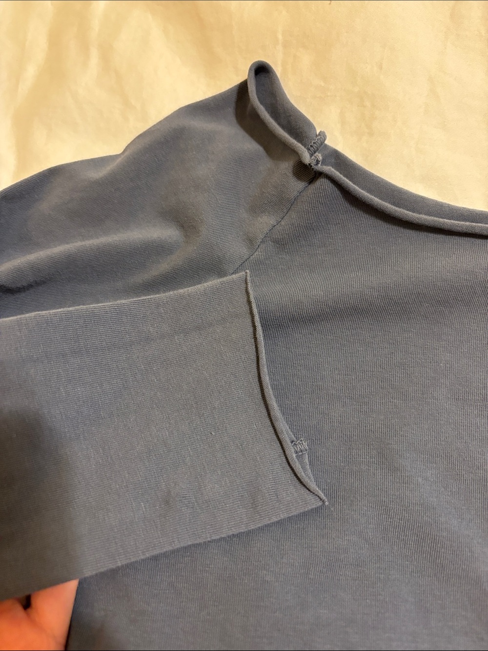 Brandy Melville Top in Slate Blue - Picture 3 of 3